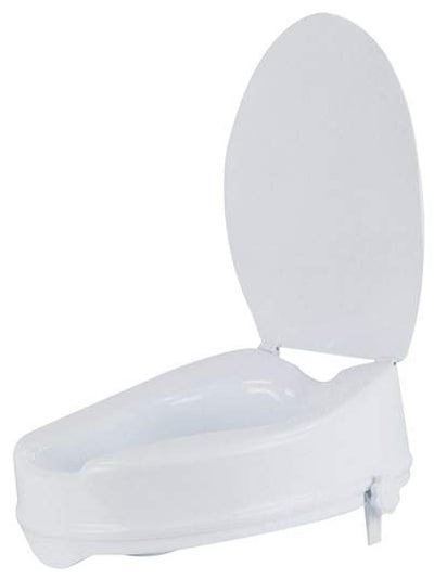 Toilettensitzerhöhung 15 cm mit Deckel