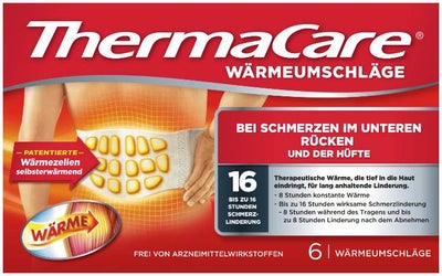 Thermacare Rückenumschläge S-XL 6 Stück