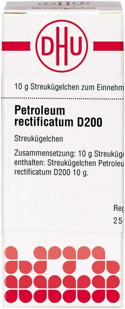 Dhu Petroleum Rectificatum D200 Globuli 10 G