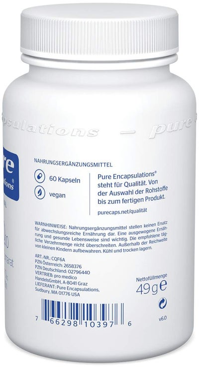 Pure Encapsulations Coq10 L Carnitin Fumarat