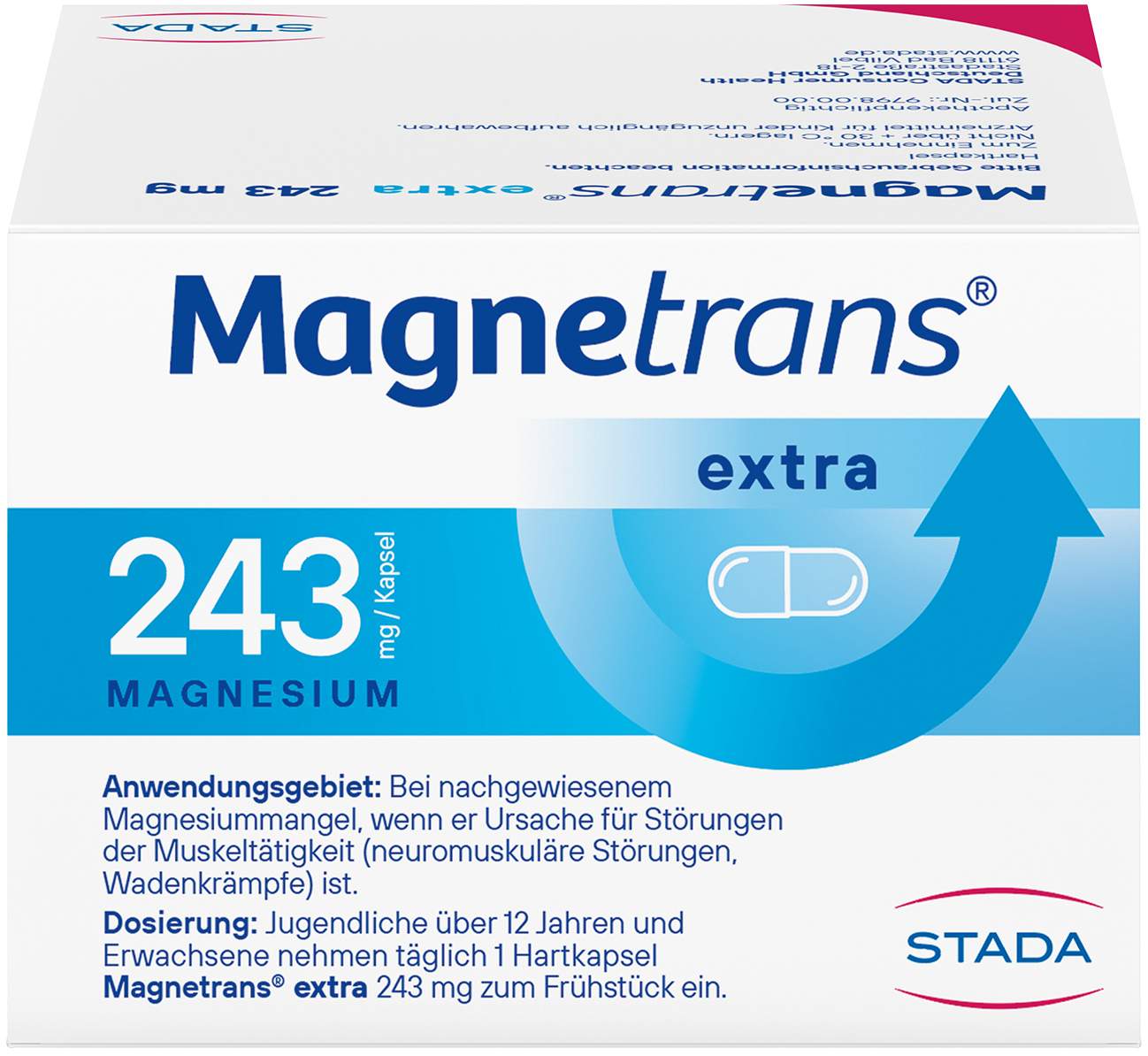 Magnetrans extra 243 mg 100 Kapseln