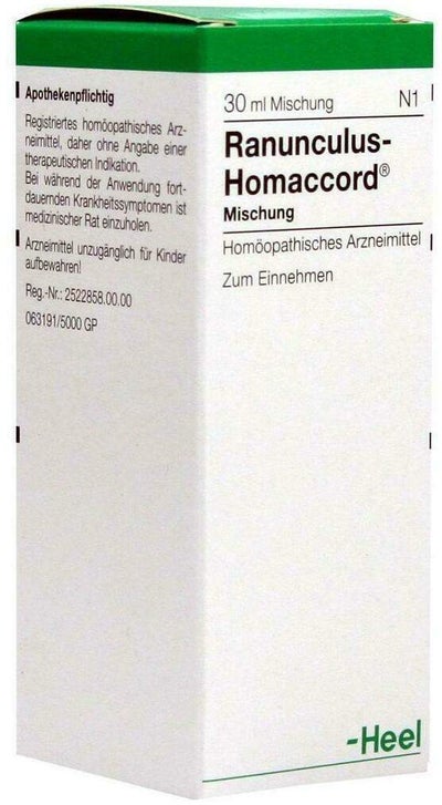 Ranunculus Homaccord 30 ml Tropfen