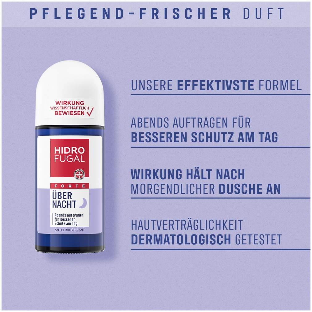 Hidrofugal Forte Doppel Über Nacht Roll-On 50 ml