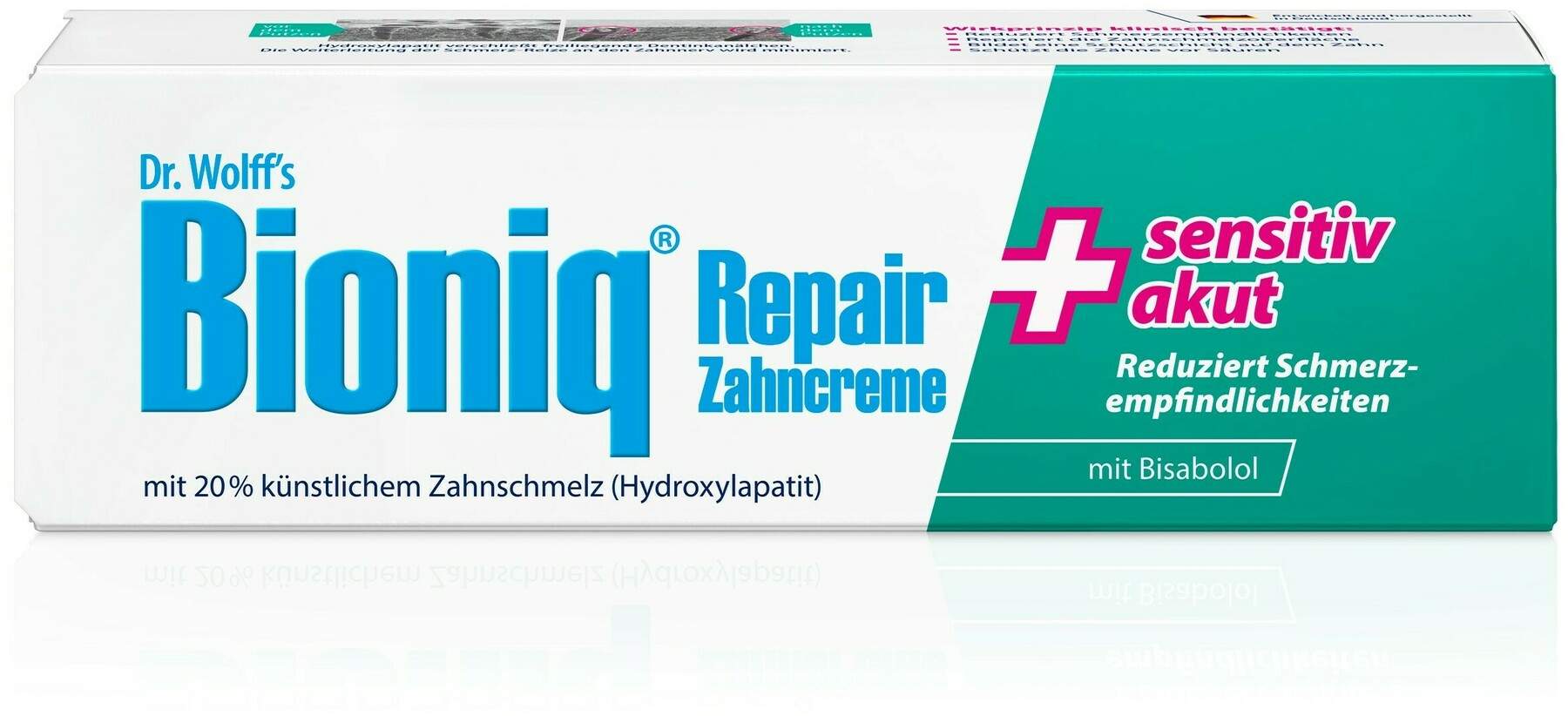 Bioniq Repair-Zahncreme sensitiv akut 75 ml