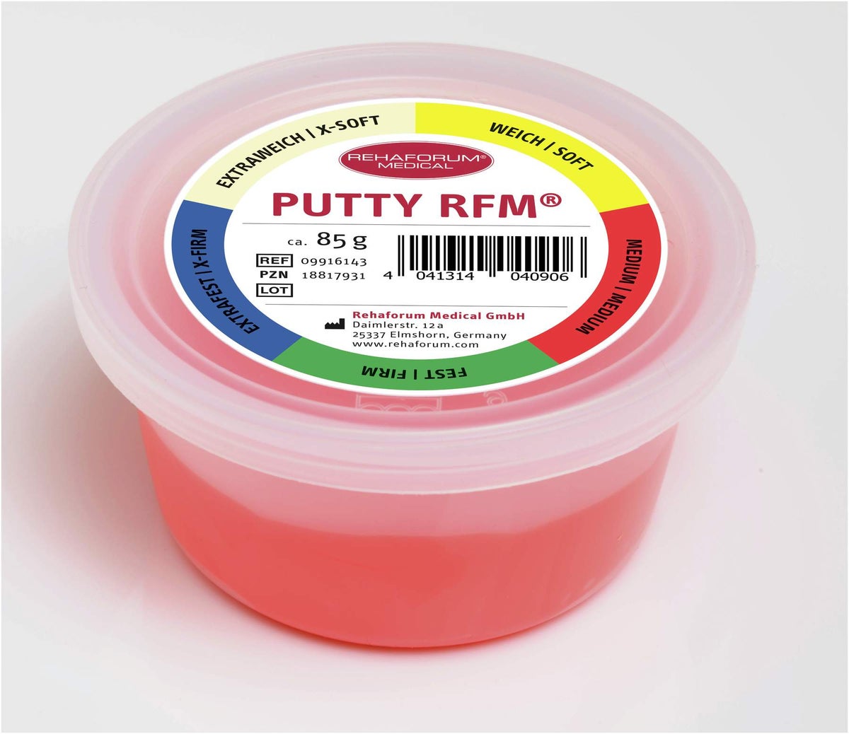 THERA PUTTY RFM medium rot