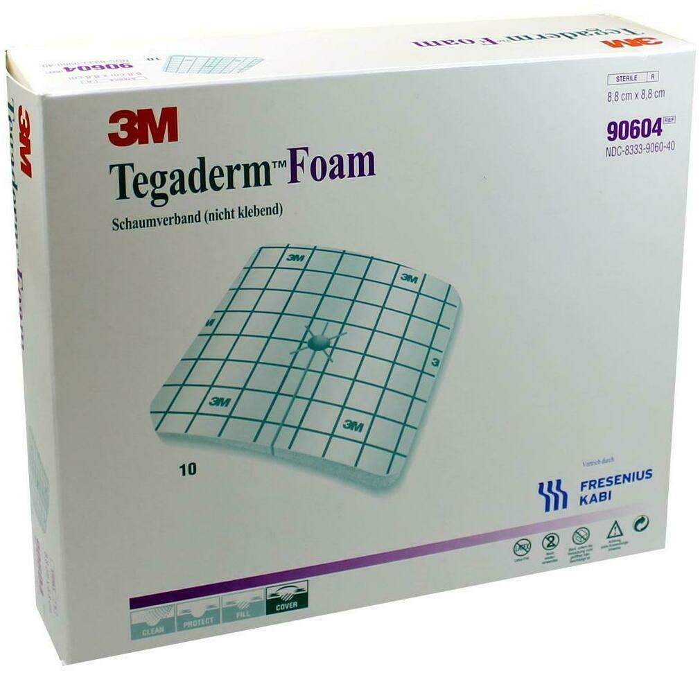Tegaderm Foam Fk 8,8x8,8cm 90604