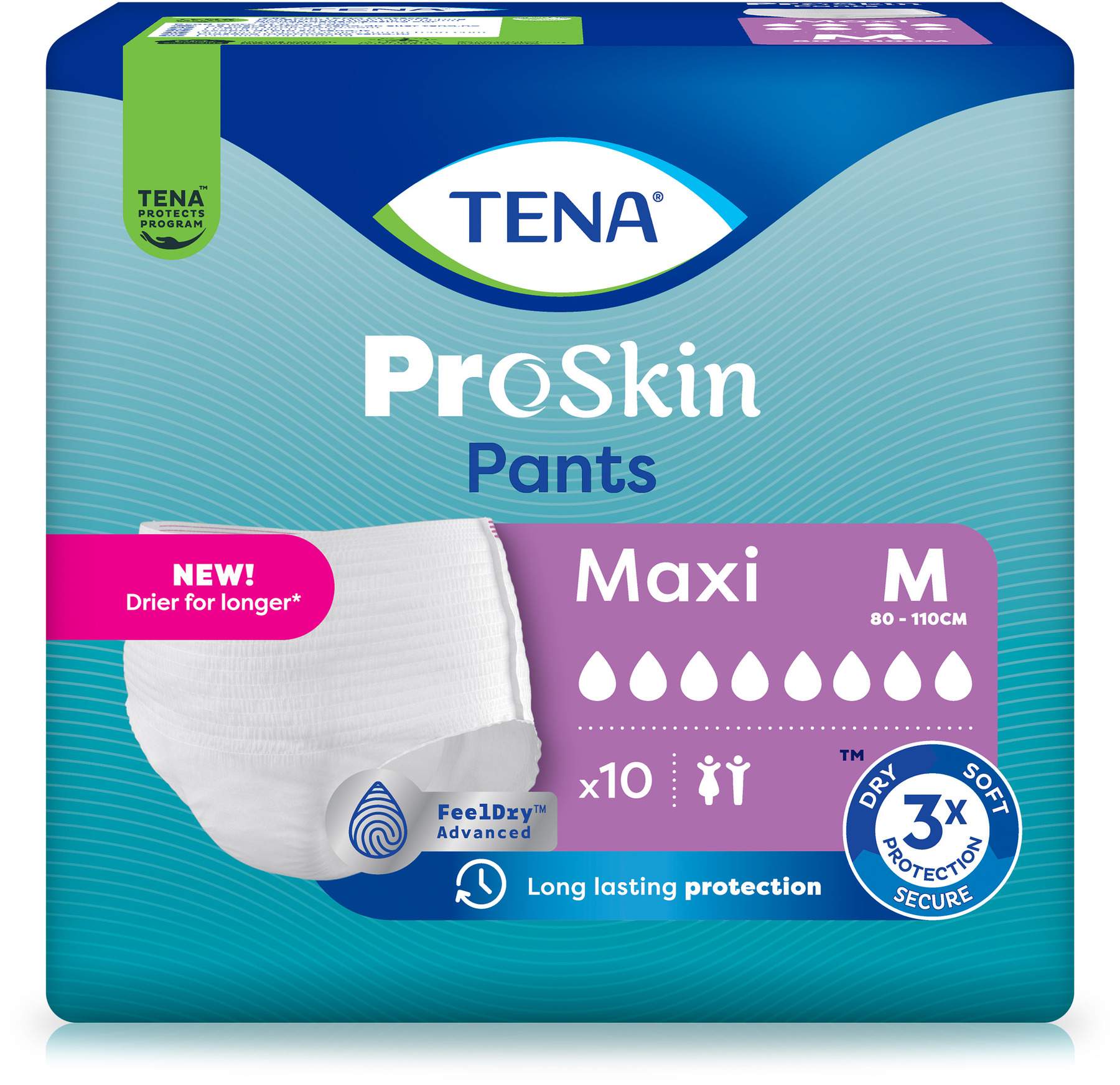 Tena Pants Maxi M Einweghose 10 Stück