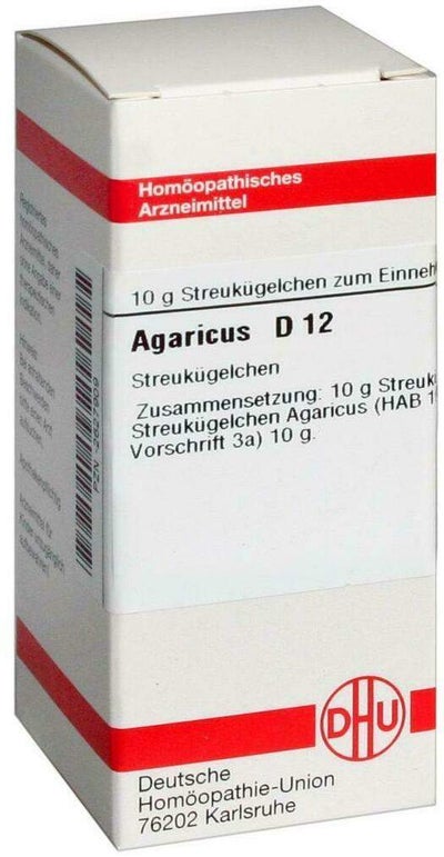 Dhu Agaricus D12 Globuli