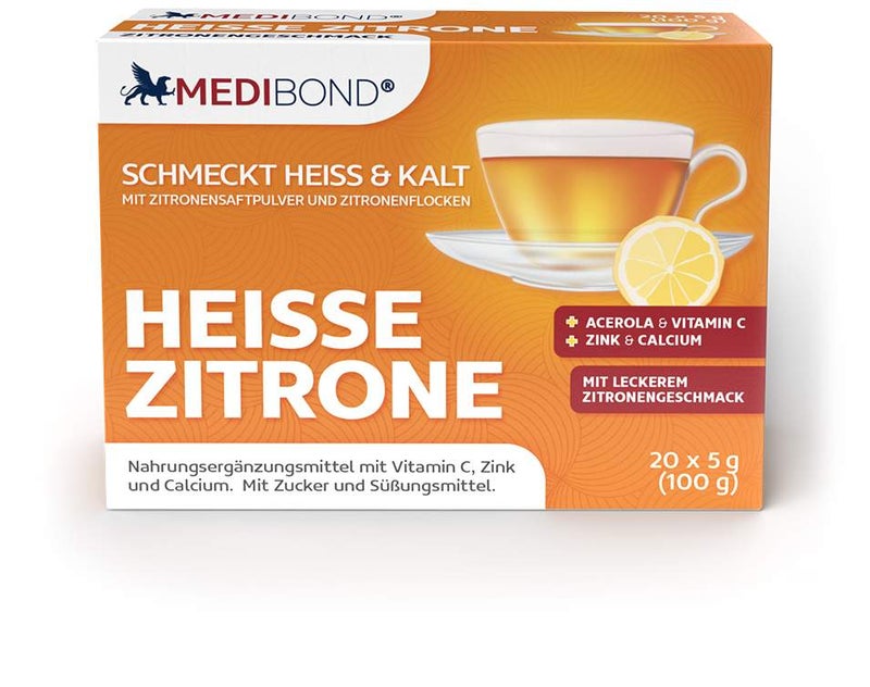 Heiße Zitrone Medibond 20 Beutel