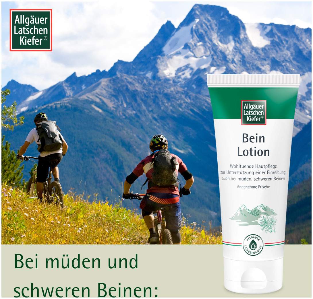 Allgäuer Latschenkiefer Beinlotion 100 ml Lotion