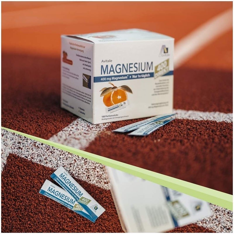 Magnesium 400 direkt Orange 100 Portionssticks