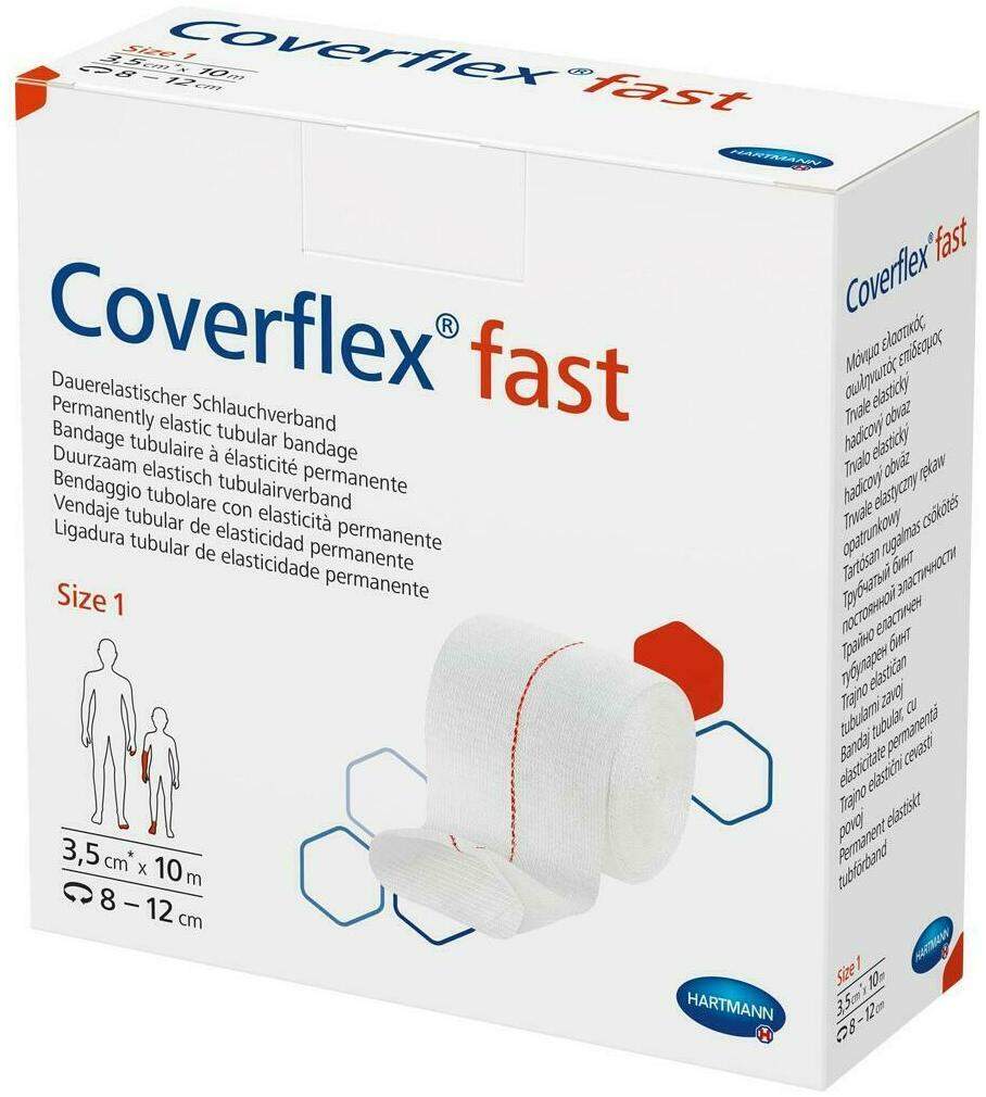Coverflex Fast Schlauchverb.Gr.1 3,5 Cmx10 M Wei s
