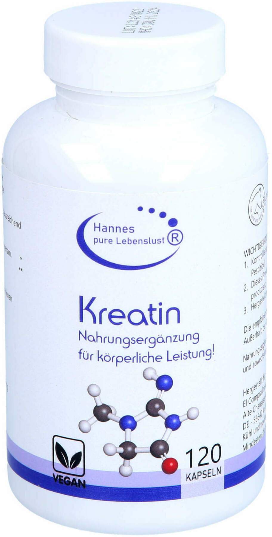 Kreatin 120 Vegi Kapseln