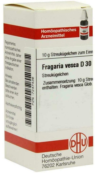 Dhu Fragaria Vesca D30 Globuli