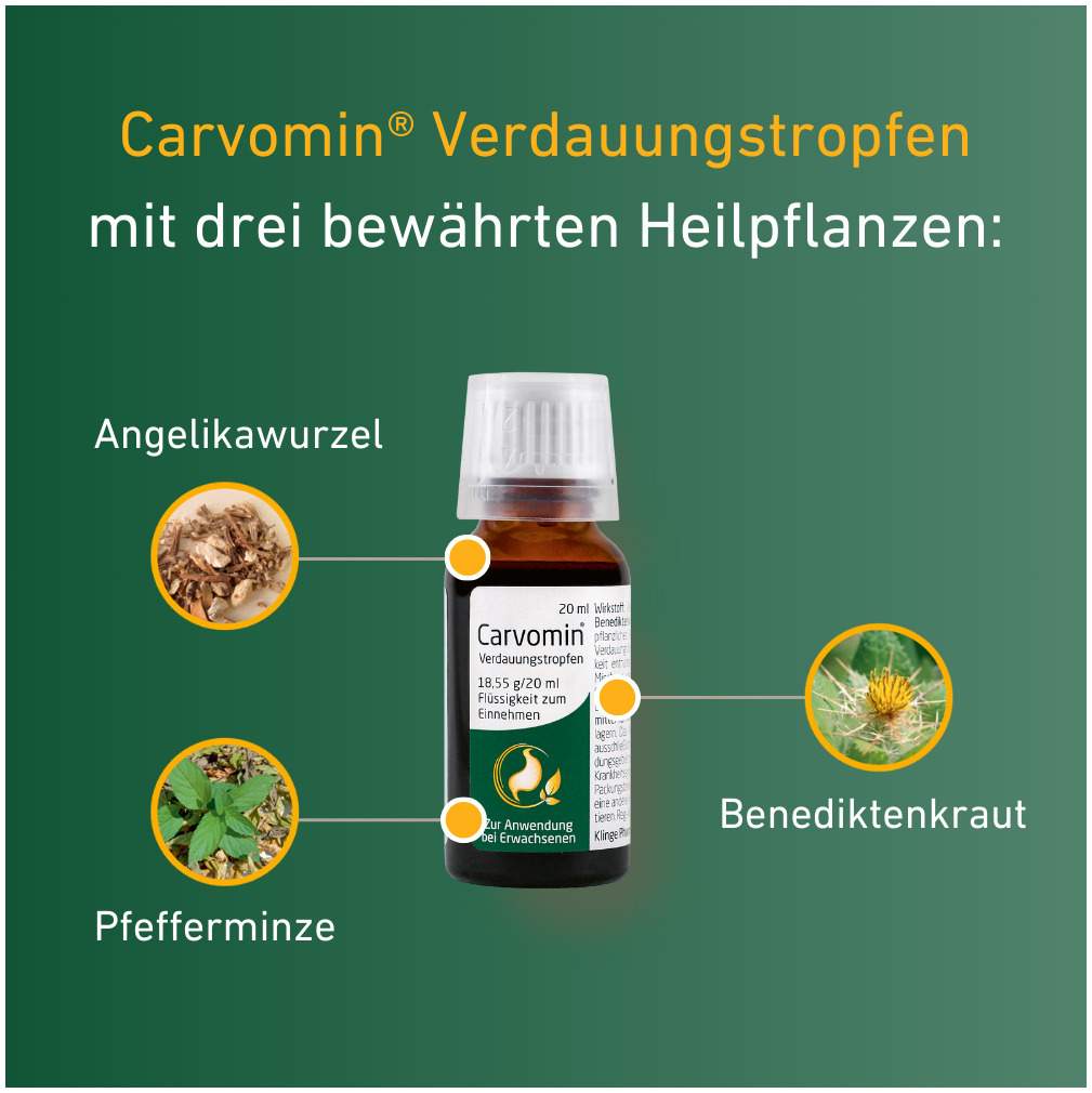 Carvomin Verdauungstropfen 20 ml