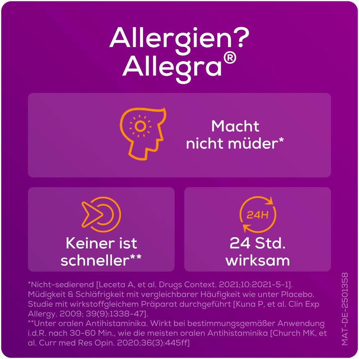Allegra Allergietabletten 20 mg 20 Tabletten