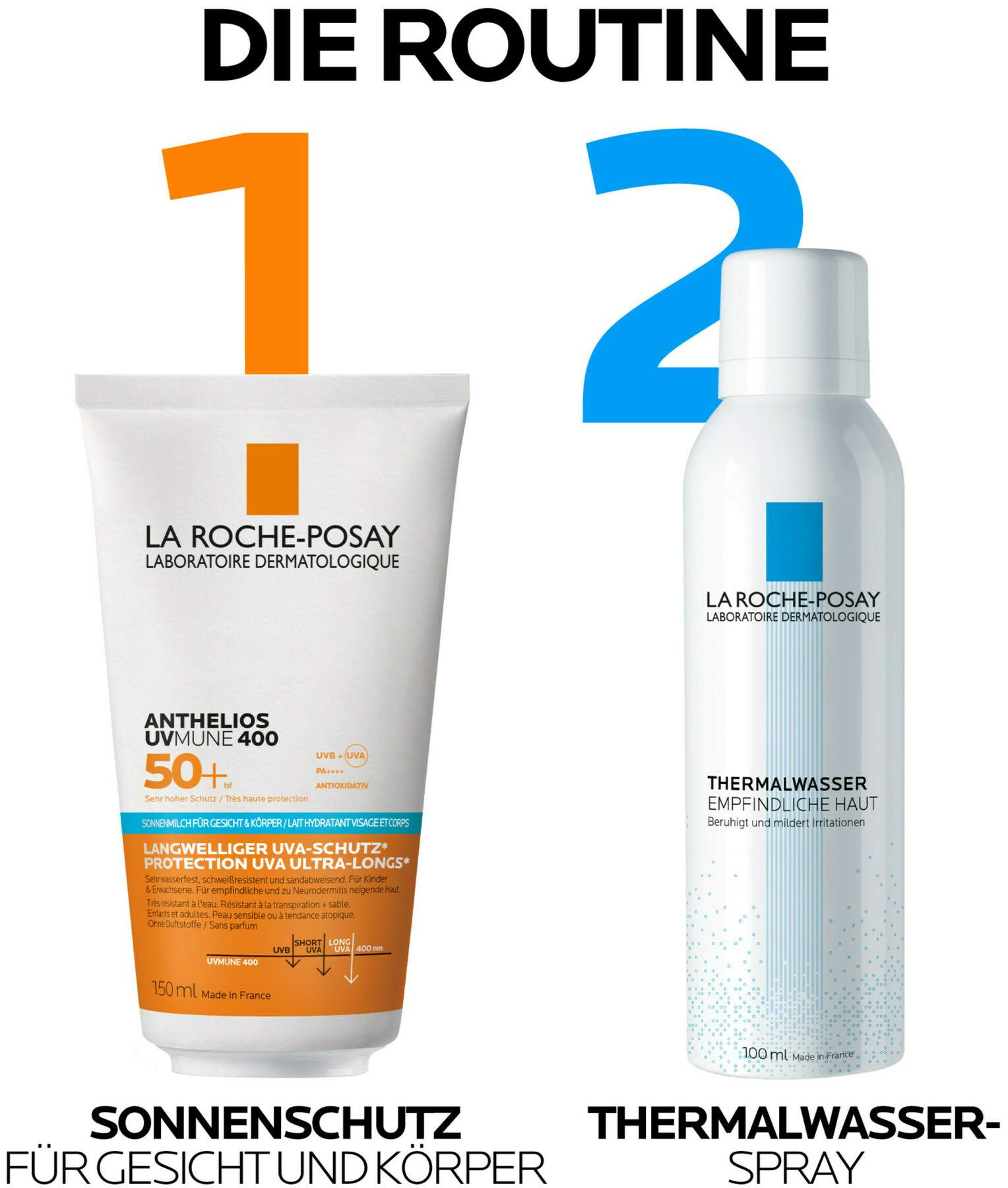 La Roche Posay Anthelios Körper + Gesicht LSF 50 150 ml Milch