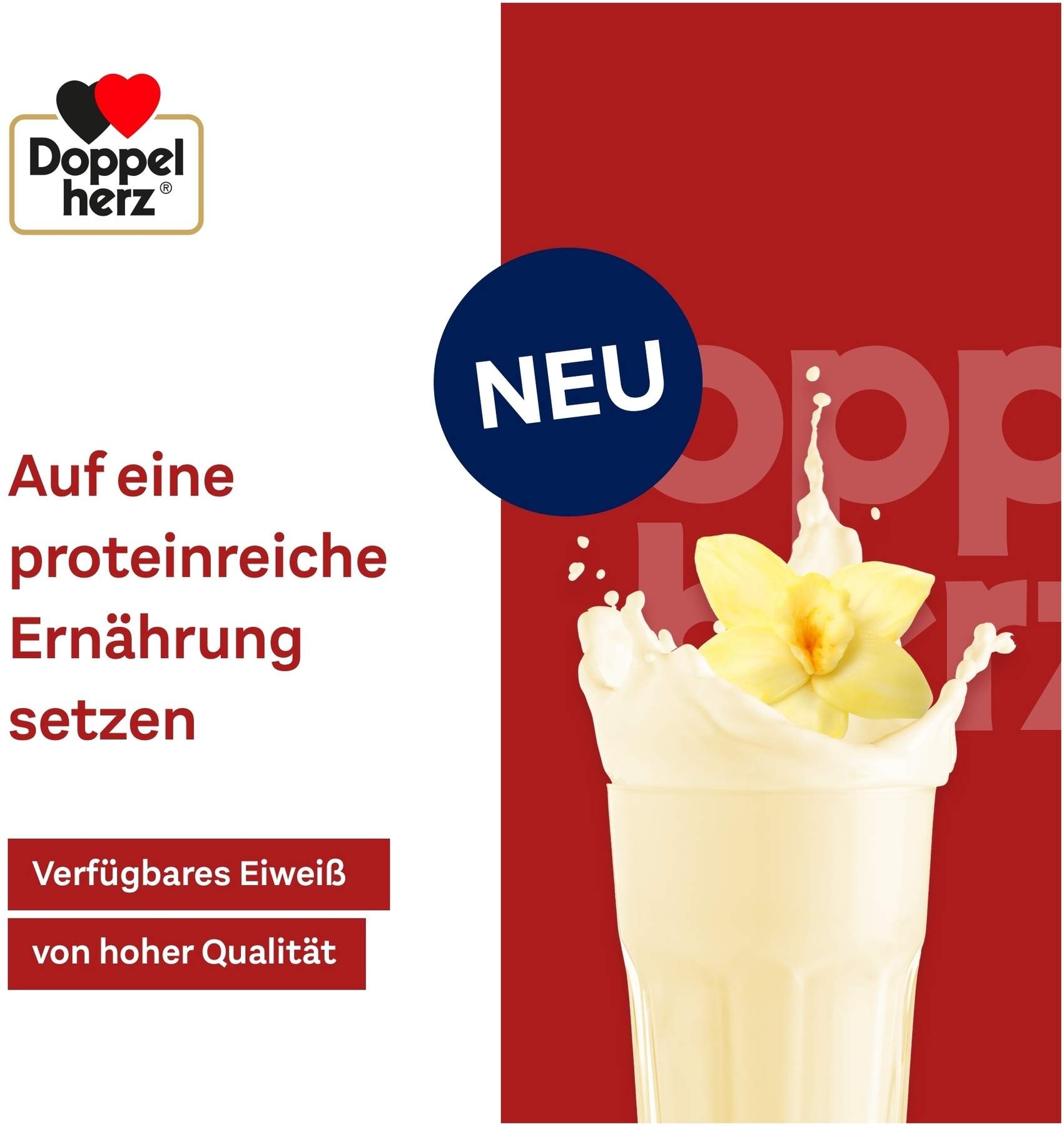 Doppelherz Whey Protein Vanille-Geschmack 300 g