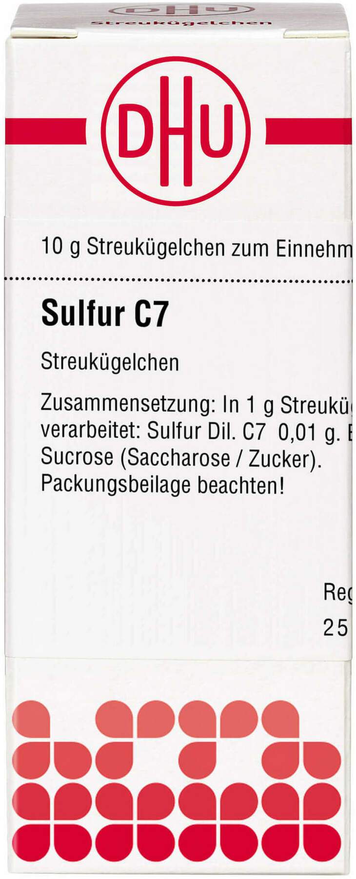 Dhu Sulfur C7 Globuli 10 G