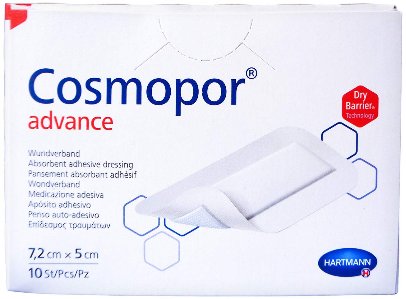 Cosmopor Advance Wundverband 5x7,2 cm
