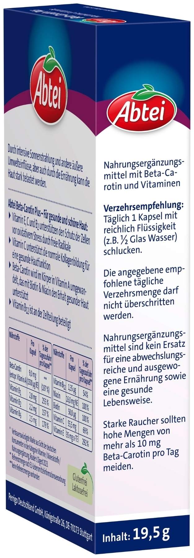 Abtei Beta - Carotin Plus 50 Kapseln