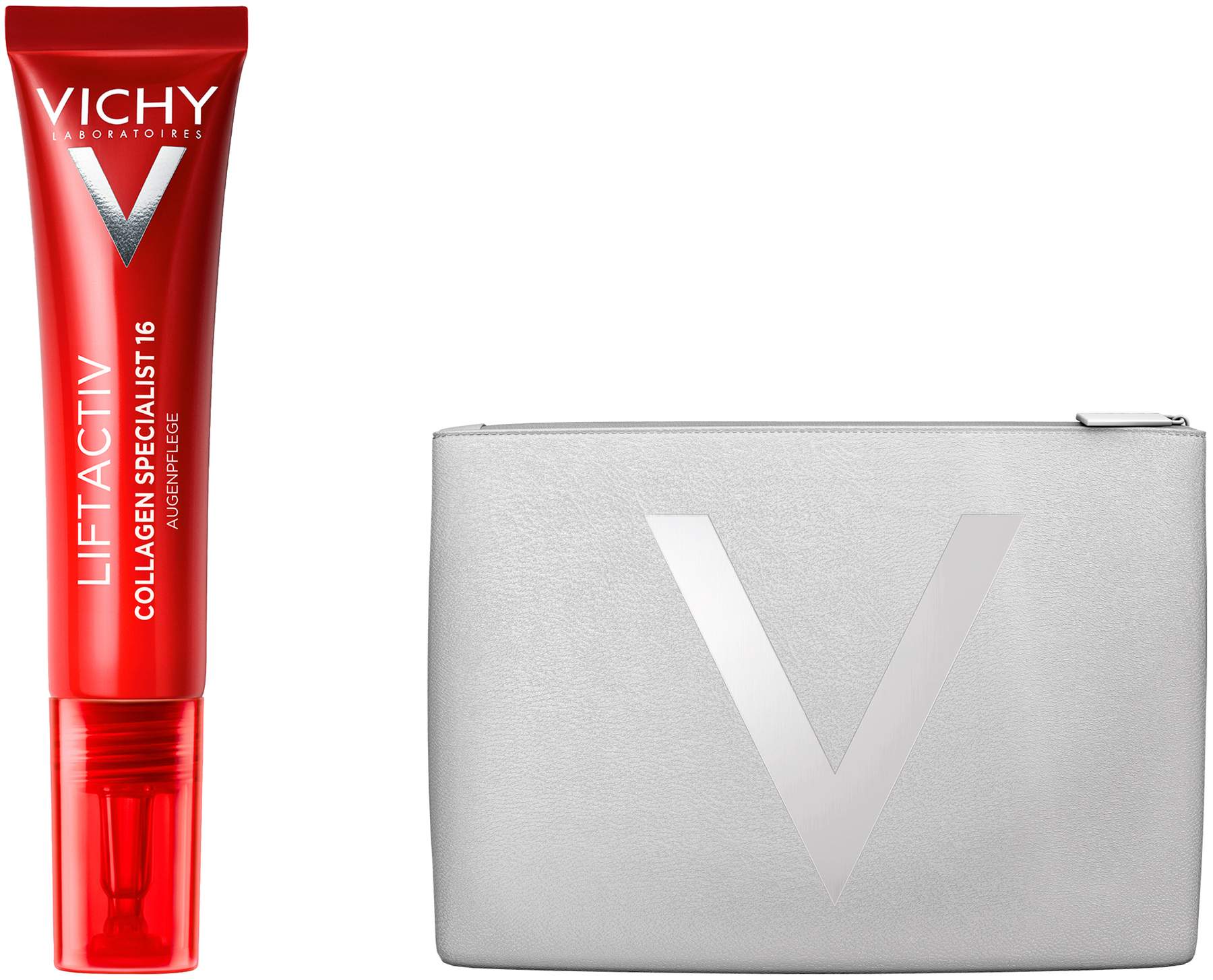 Vichy Liftactiv Collagen Specialist 16 Augenpflege 15 ml + gratis Kosmetiktasche