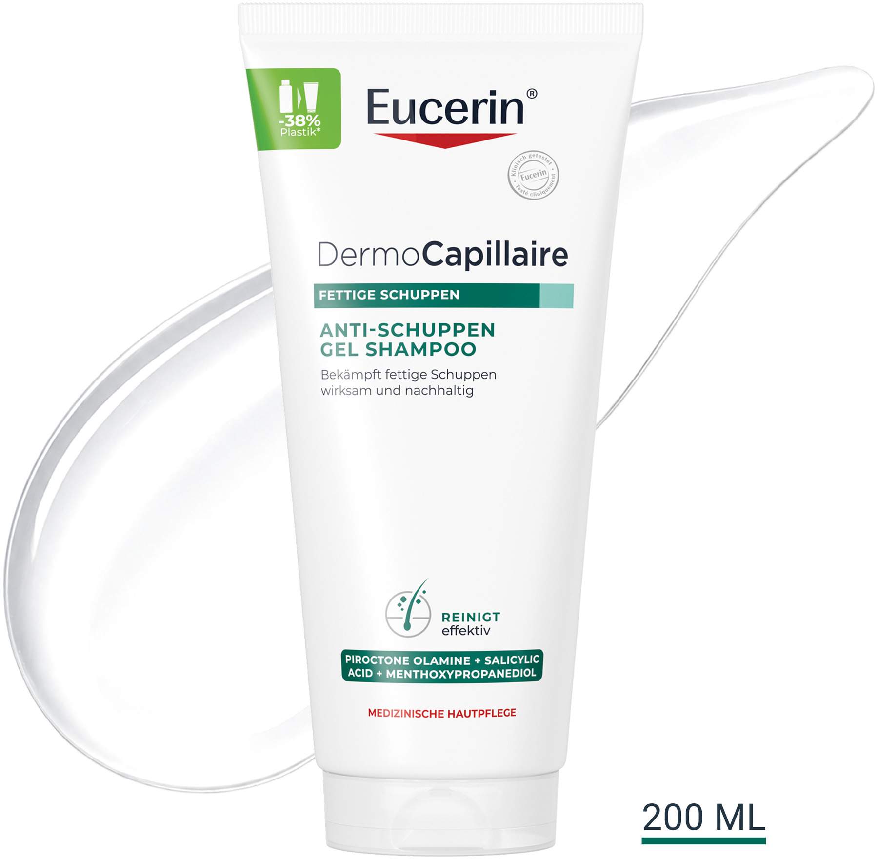 Eucerin DermoCapillaire 200 ml Anti-Schuppen Gel Shampoo