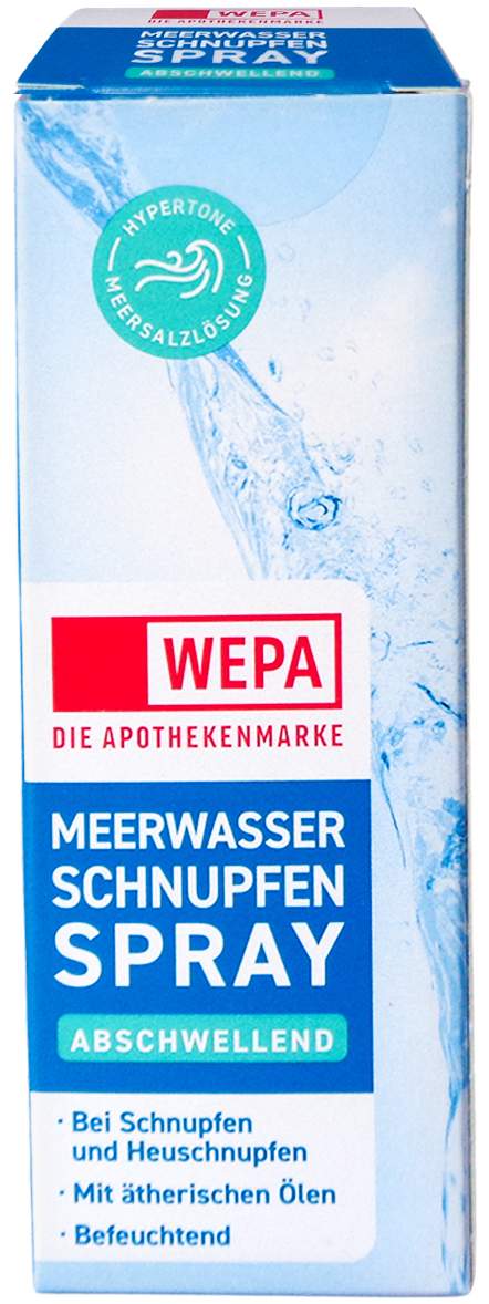 WEPA Meerwasser Schnupfenspray Abschwellend 20 ml