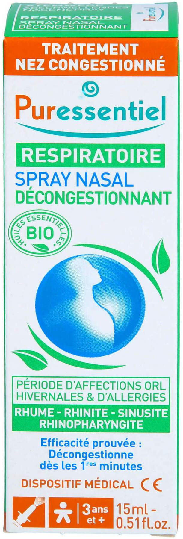 Puressentiel Atemwege Abschwellendes Nasenspray 15 ml