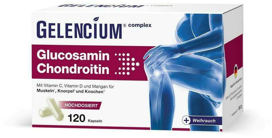 Gelencium Glucosamin Chondroitin 120 Kapseln