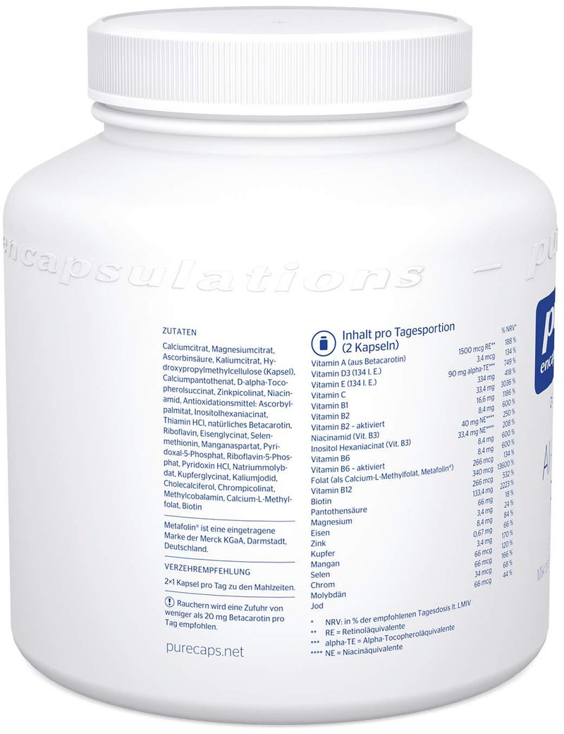 Pure Encapsulations All-In-One Plus 180 Kapseln