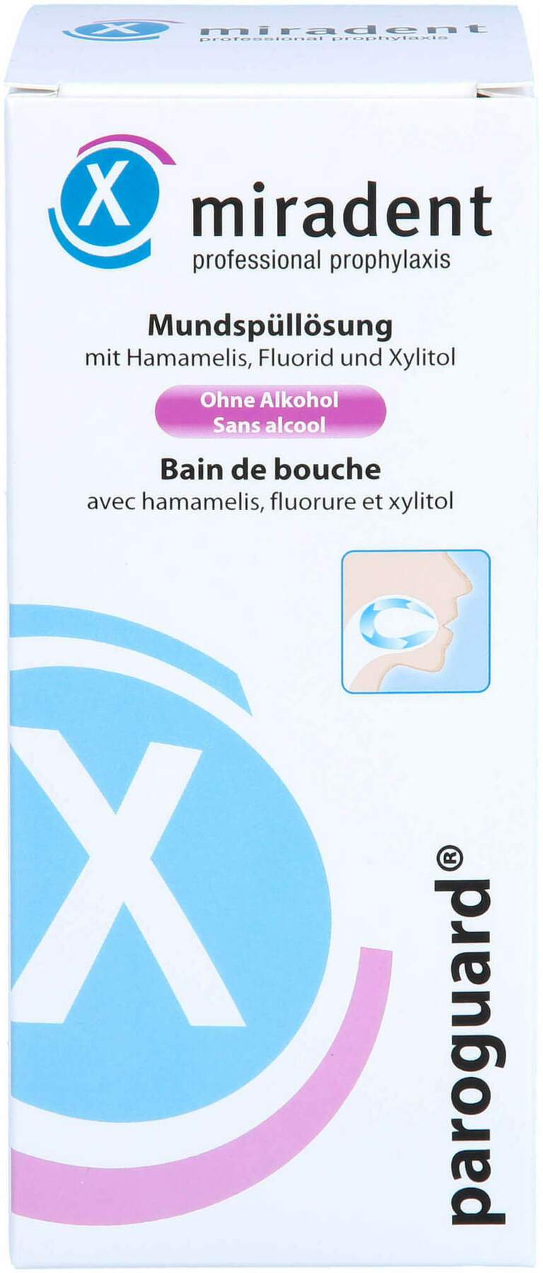 Miradent Mundspüllösung Paroguard Chx 0,20% 200 ml Lösung