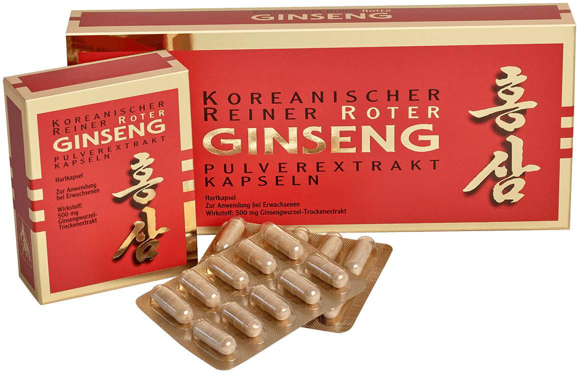 Roter Ginseng Extrakt 90 Kapseln
