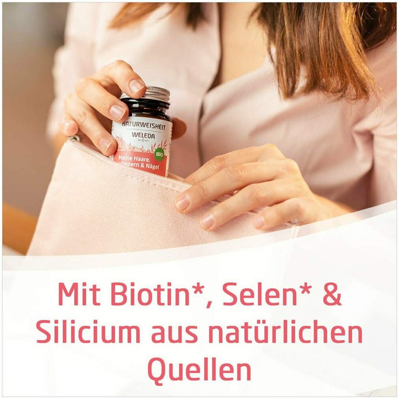 Weleda Naturweisheit Meine Haare, Wimpern & Nägel 46 Kapseln