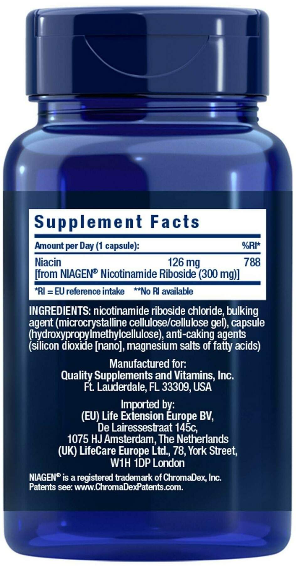 Nad+ Cell Formula 300 mg 30 Kapseln