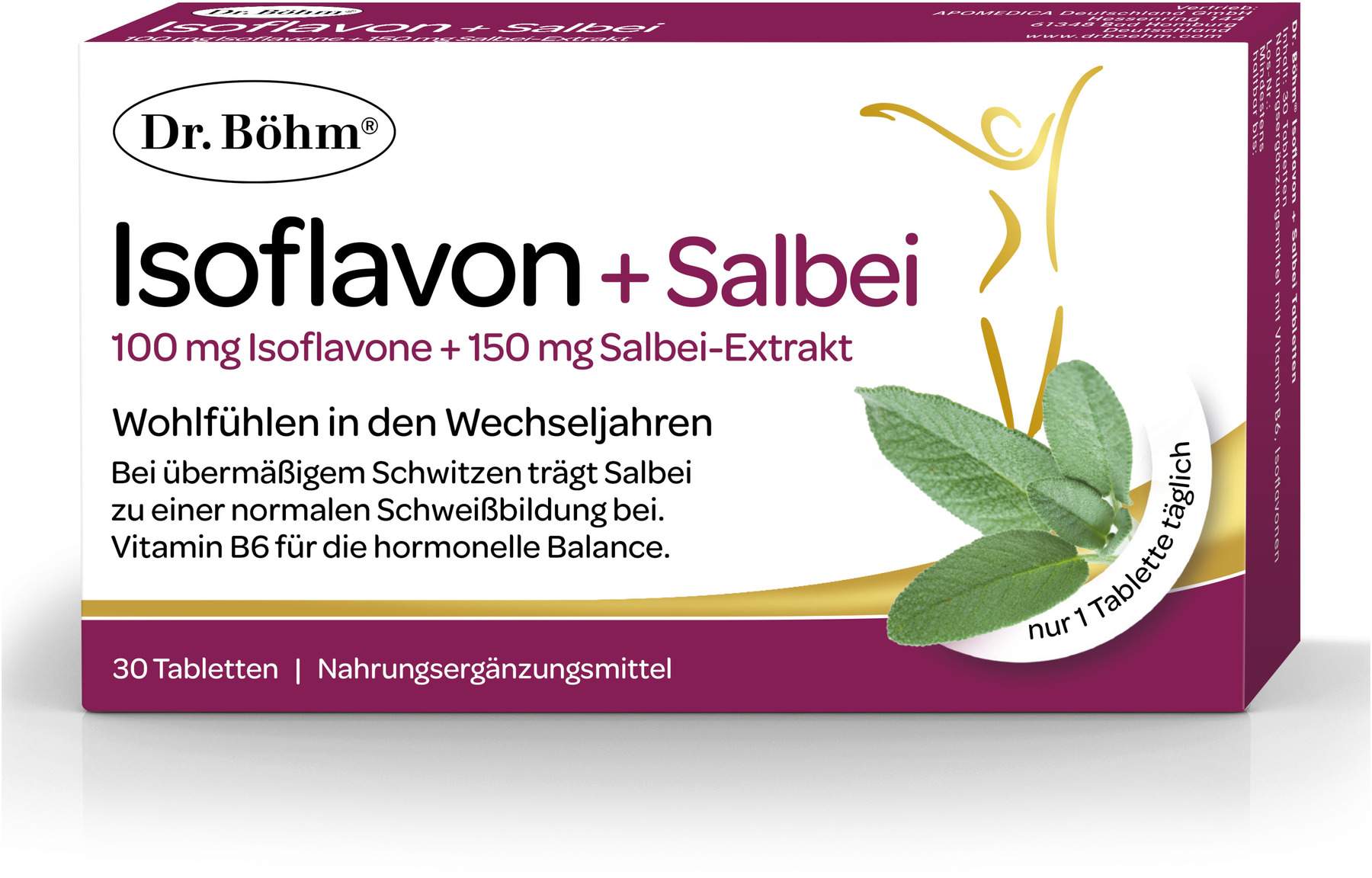 Dr.Böhm Isoflavon + Salbei 30 Tabletten