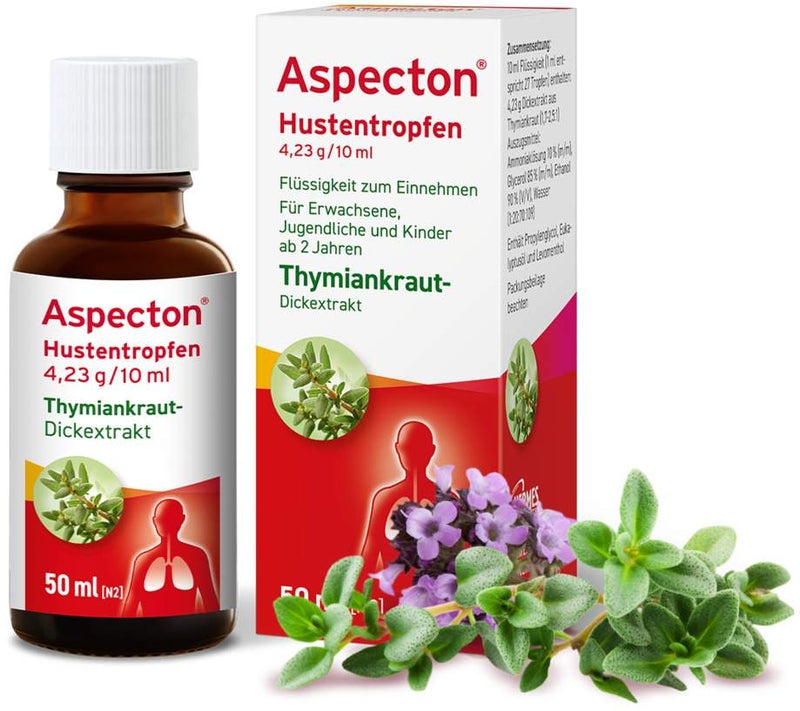 Aspecton Hustentropfen 50 ml Tropfen