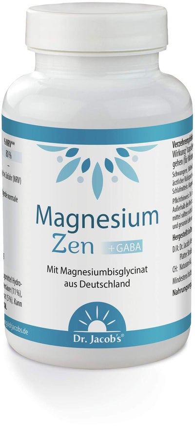 Magnesium Zen + Gaba Magnesiumbisglycinat 90 Kapseln