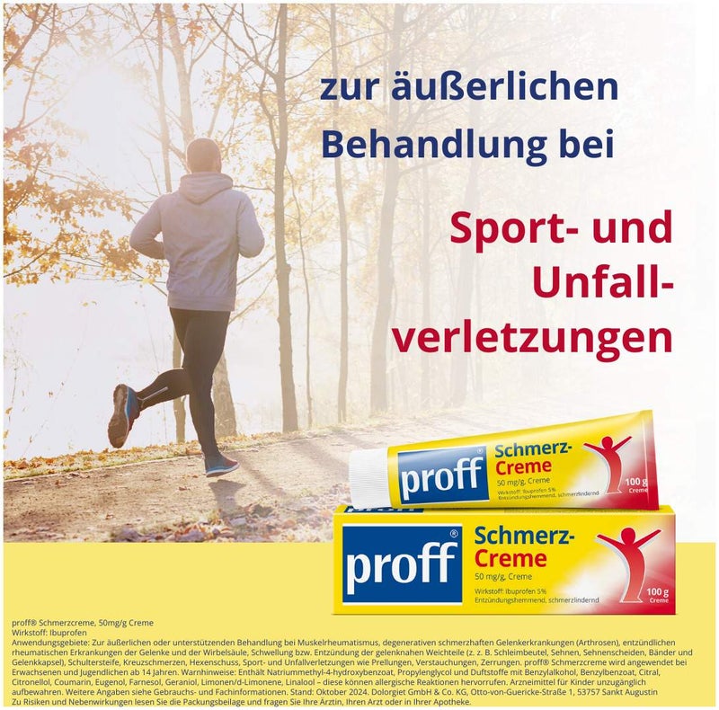 Proff Schmerzcreme 5% 100 g