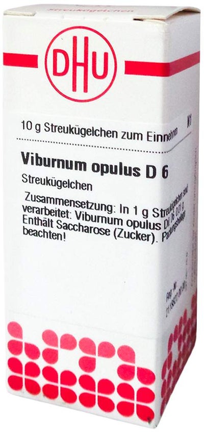 Dhu Viburnum Opulus D6 10 G Globuli