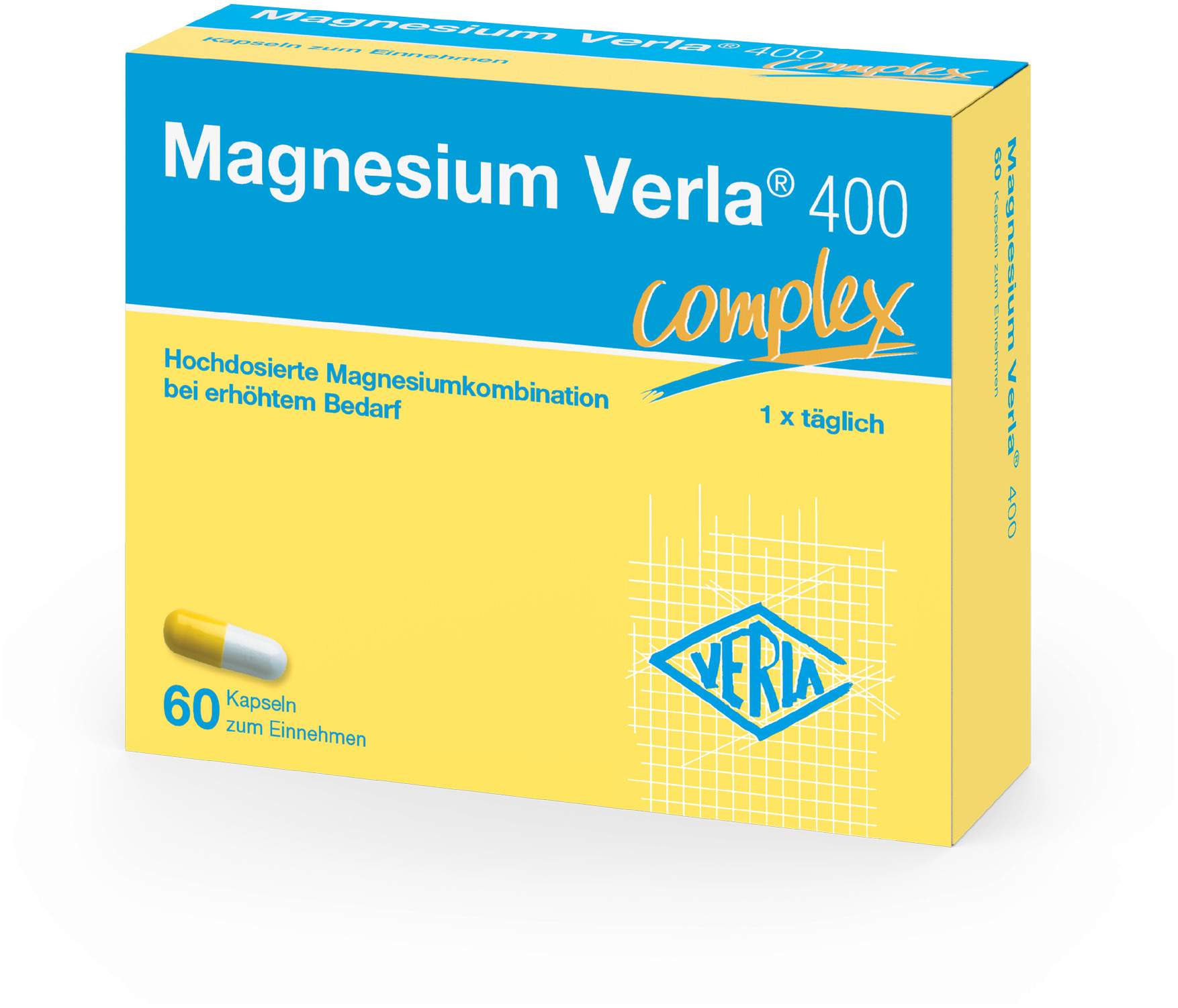 Magnesium Verla 400 complex Kapseln 60 Stück
