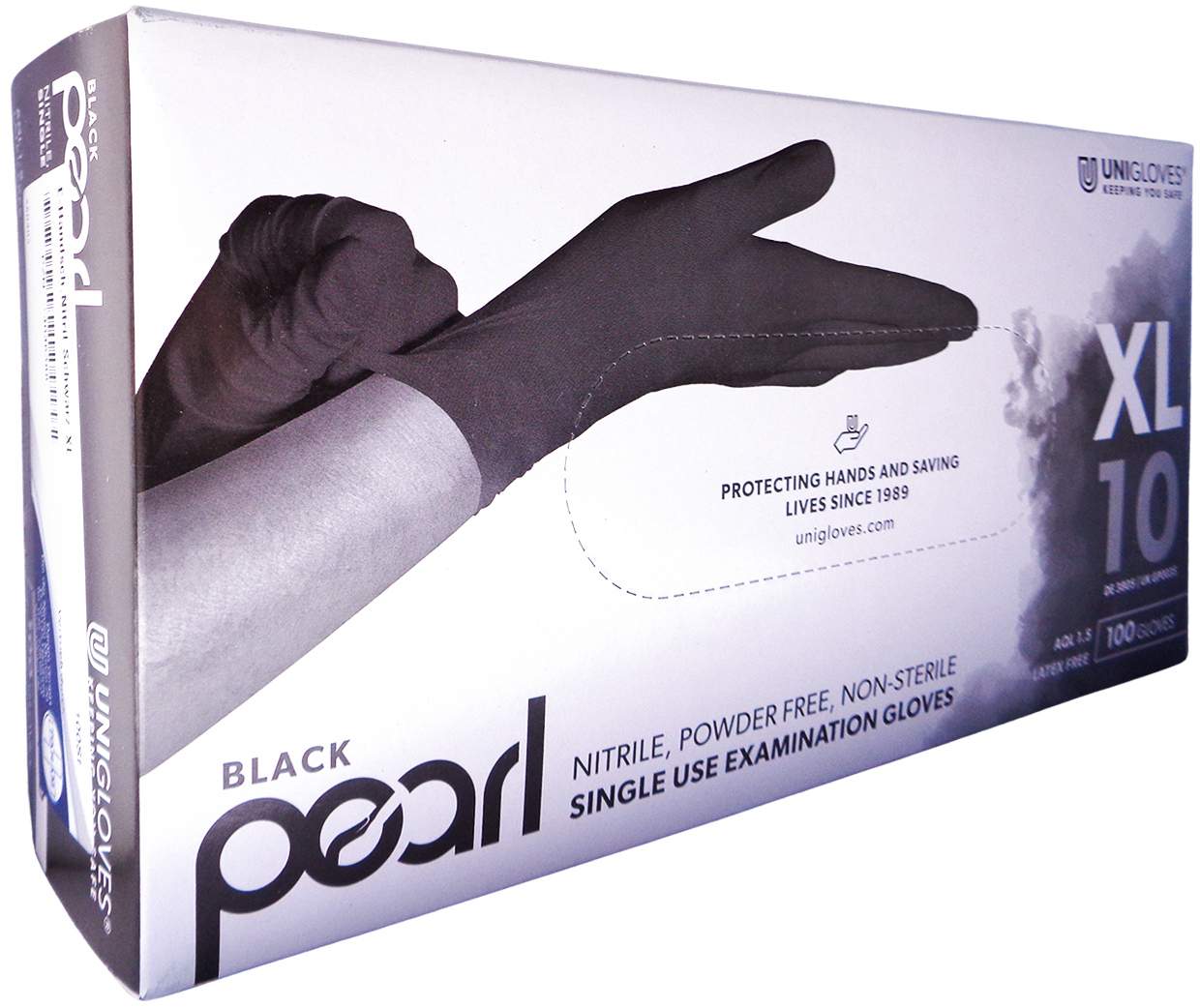Handschuhe Einmal Nitril Xl Schwarz