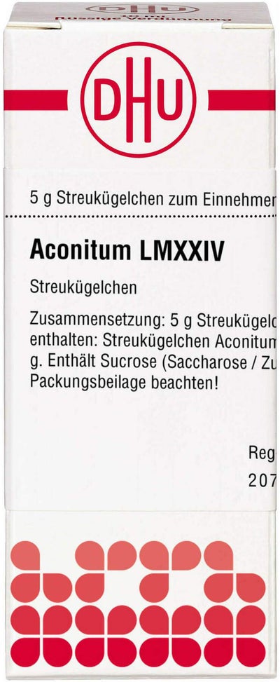 Dhu Aconitum Lm Xxiv Globuli 5 G