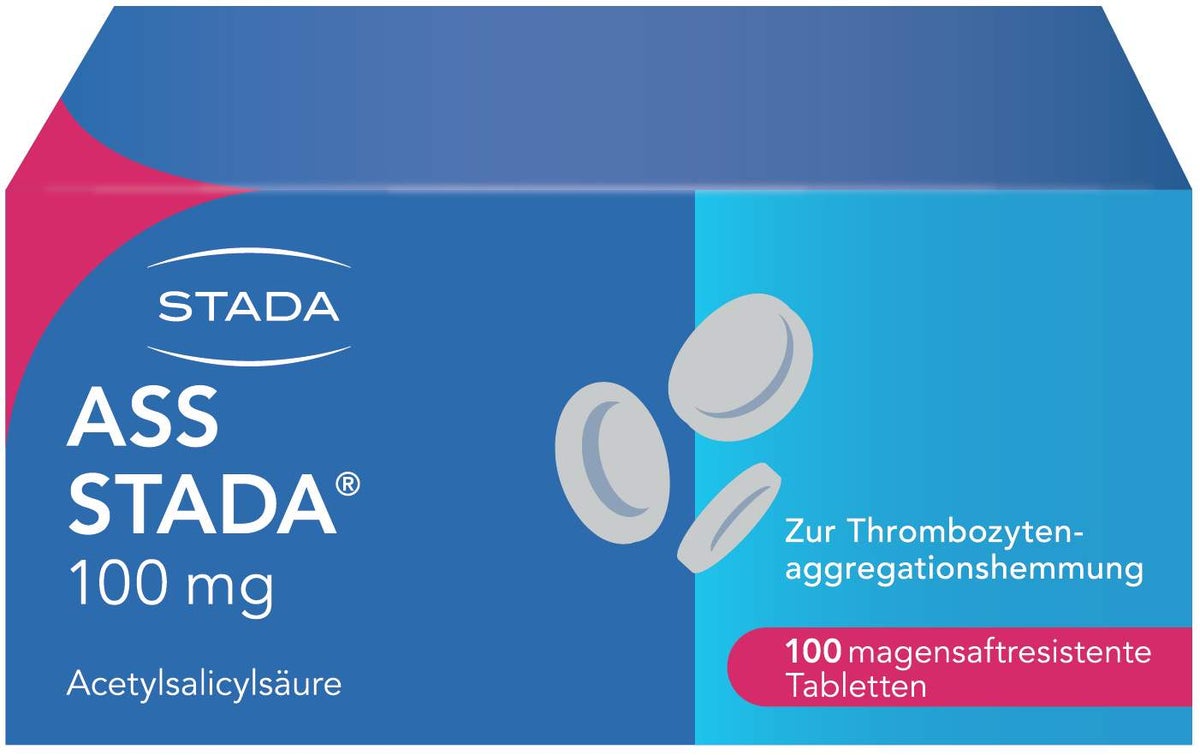 ASS Stada 100 mg 100 magensaftresistente Tabletten