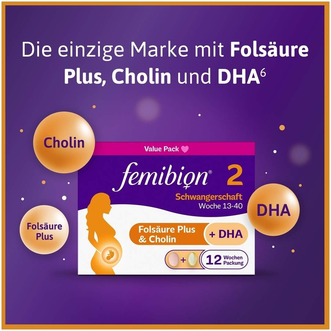 Femibion 2 Schwangerschaft 28 Tabletten und 28 Kapseln