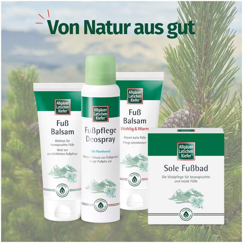 Allgäuer Latschenkiefer Fußpflege Deos 100 ml Spray