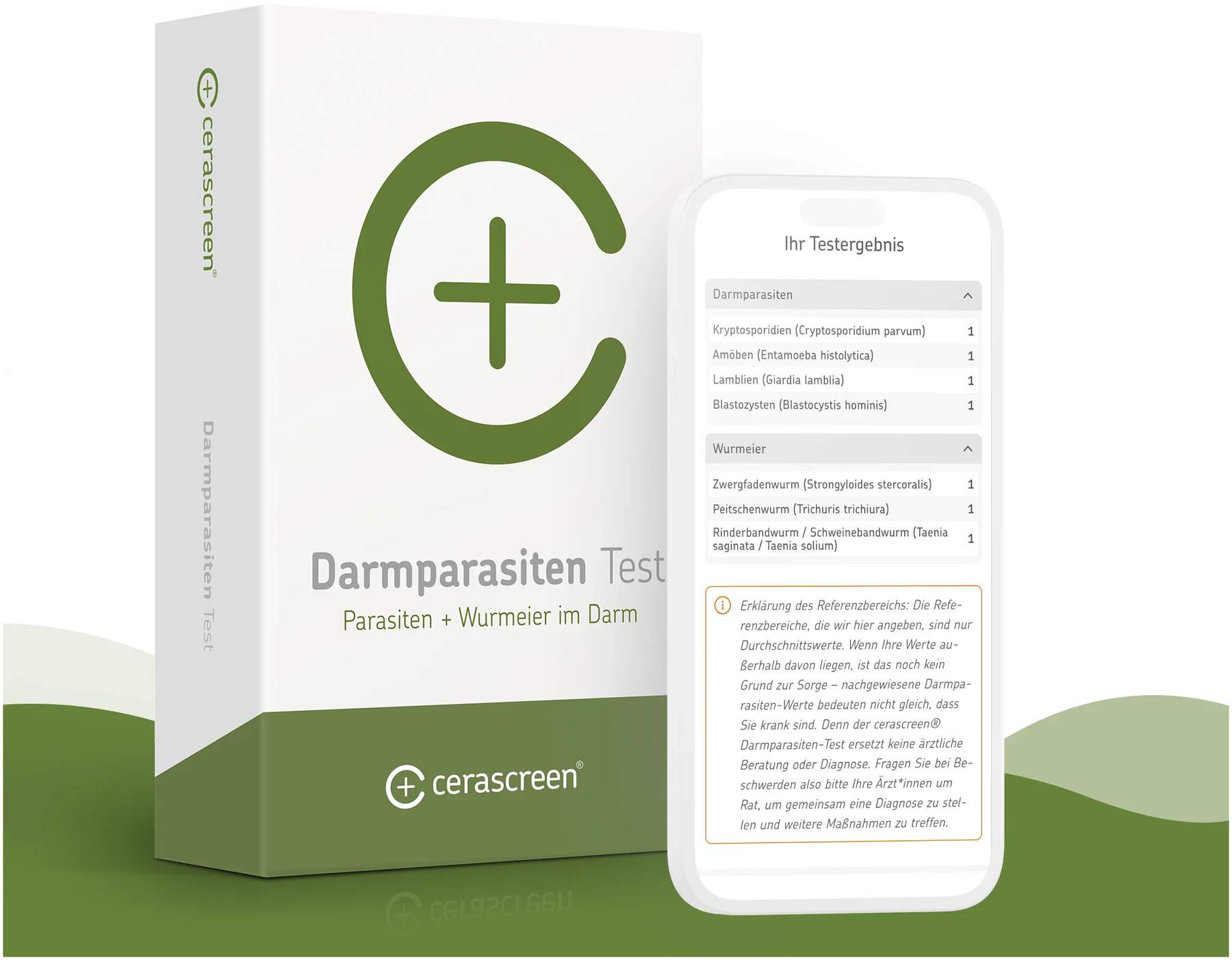 Cerascreen Darmparasiten Test