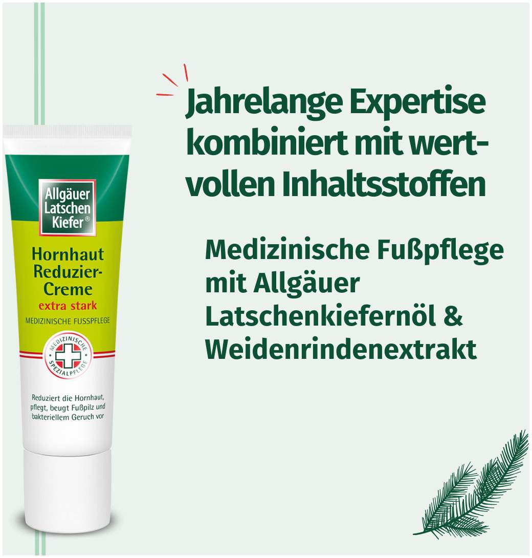 Allgäuer Latschenkiefer Hornhaut Reduziercreme extra stark 30 ml