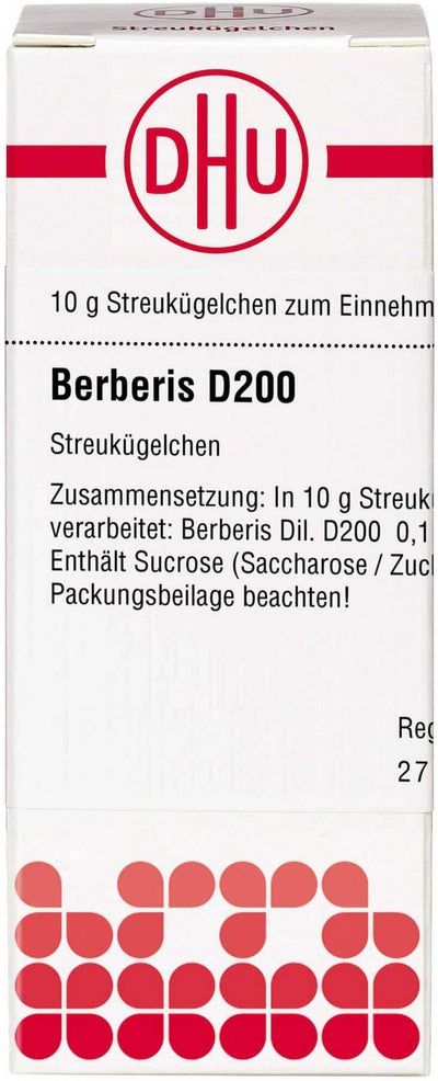 Dhu Berberis D200 Globuli 10 G