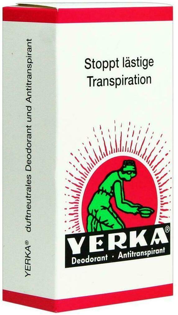 Yerka Deodorant Deo Antitranspirant 50 ml